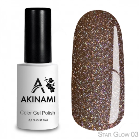  Akinami Color Gel Polish Star Glow - 03